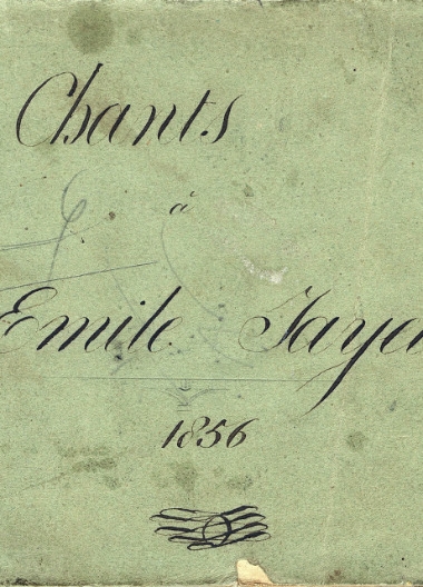 Chants - Emile (14 ans) - 1856