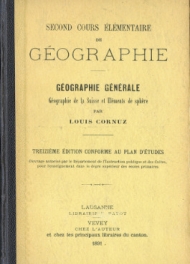 Second cours élémentaire de Géographie, Géographie générale