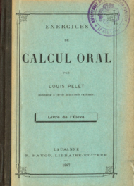 Exercices de calcul oral