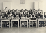 Classe enfantine au Petit collège de Prélaz à Lausanne.