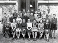 Classe de Vème ou première année au collège d'Yverdon.