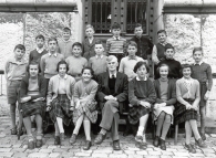 Classe de IVème (ou deuxième) année au collège d'Yverdon.