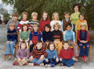 Classe enfantine (2ème année) du collège des Prés-du-Lac à Yverdon-les-Bains.