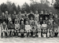 1968-1969 - Lausanne, collège de La Sallaz, classe de 5ème année primaire ou 7e Harmos