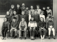 Décembre 1970 - Lausanne, collège de La Sallaz, classe de 4ème année primaire ou 6e Harmos.