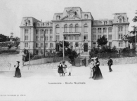 1901 - Bâtiment des Ecoles normales inauguré en janvier.