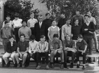 1968 - classe de mathématiques-sciences au collège de Béthusy à Lausanne